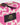 Pink Love Toiletry Bag WOUF Taiwan 台灣 linedite.com.tw